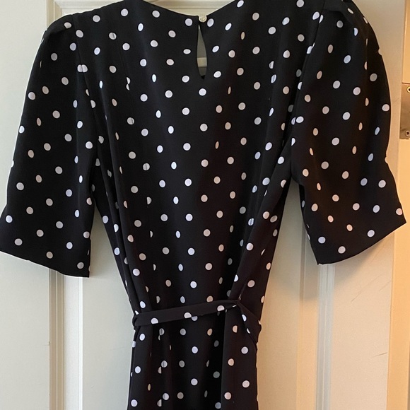 Tommy Hilfiger Belted Polka Dot Dress - Picture 2 of 3